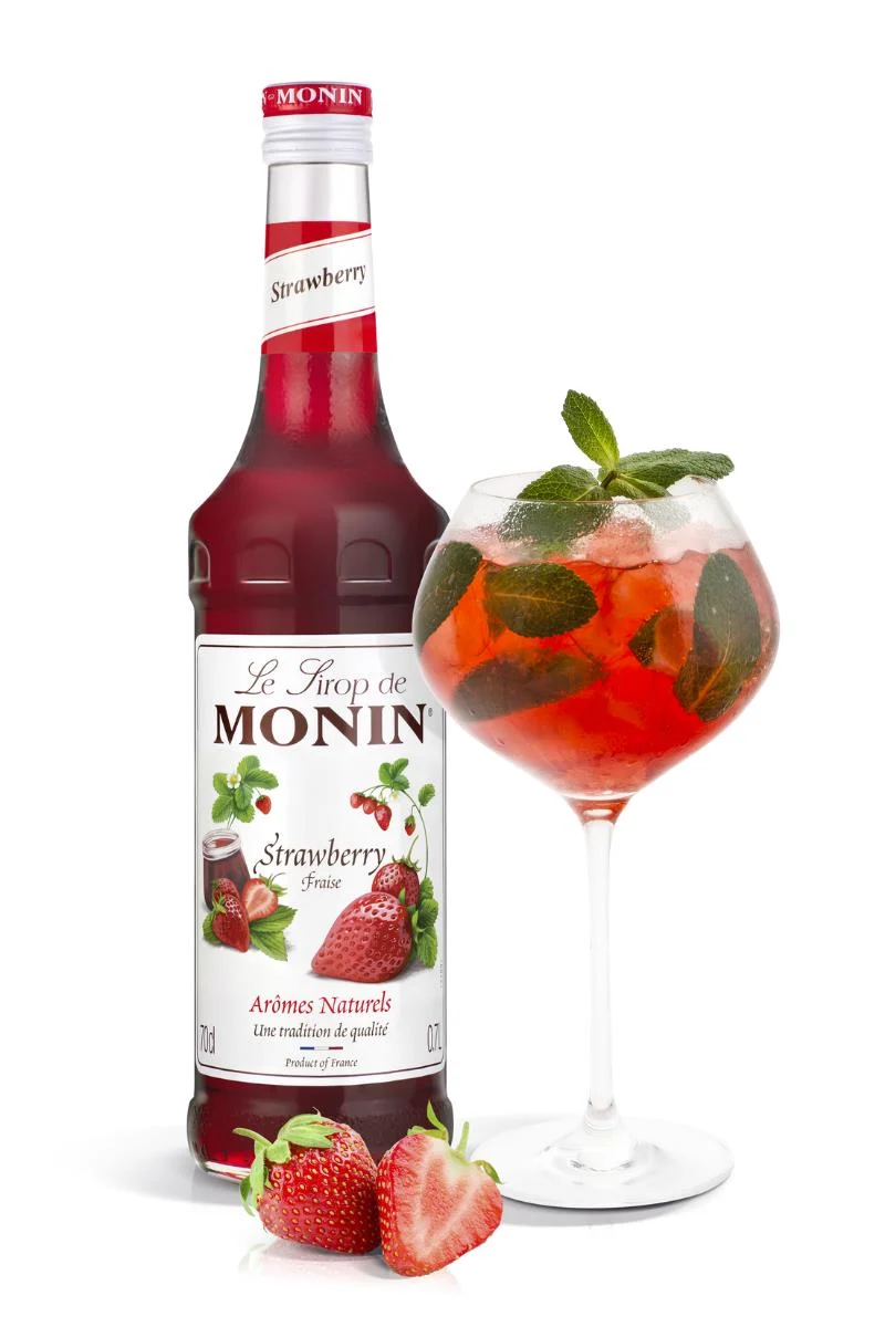 Monin Çilek Şurubu - 700ml